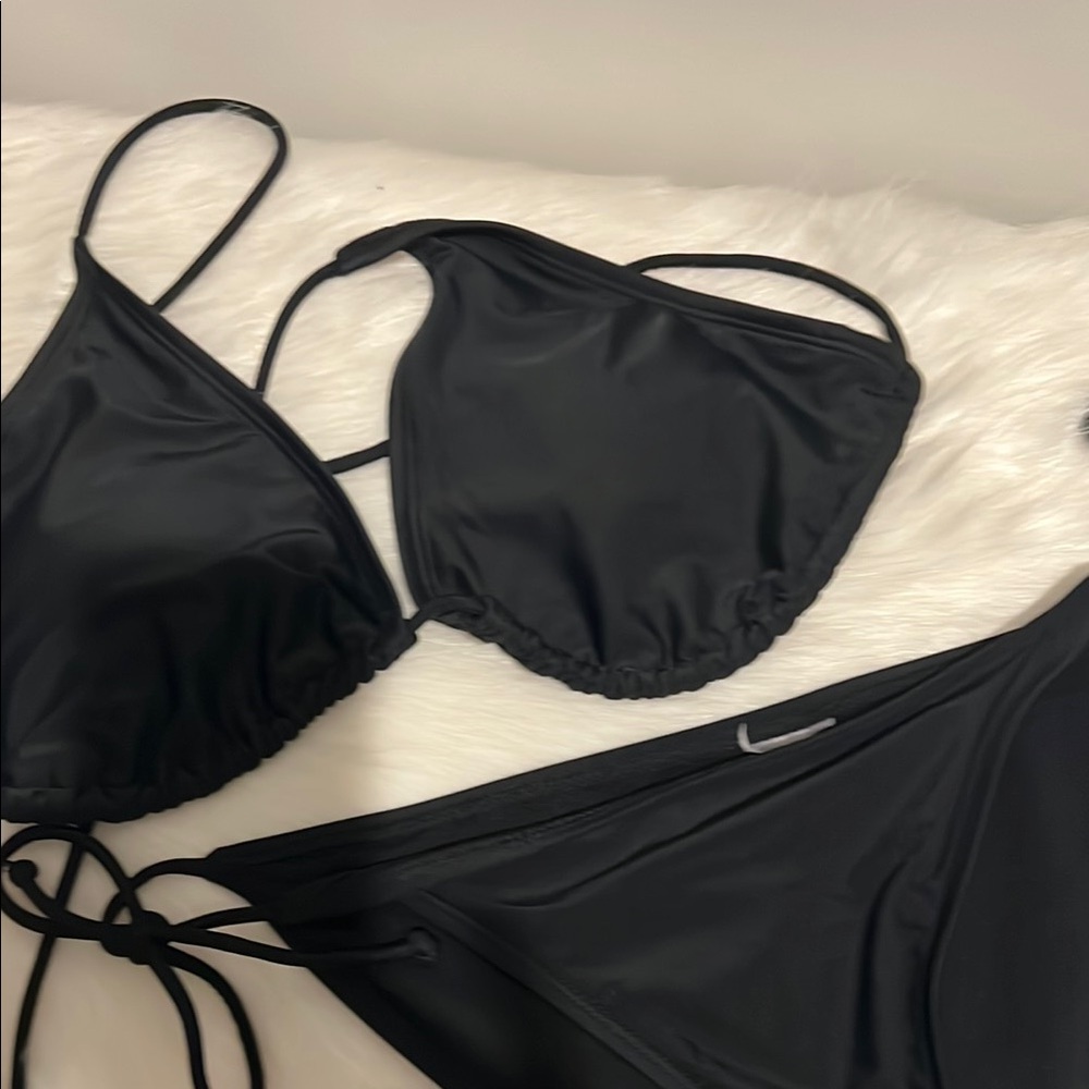 Black Women's Swimwear Set